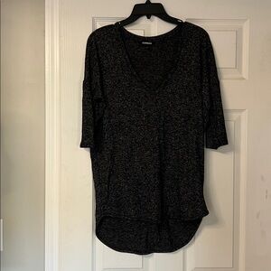 Express 3/5 sleeve shirt - small